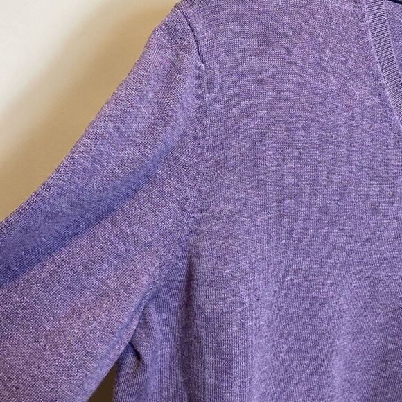 Joseph Abboud men’s silk blend V-neck pullover sweater size M - Picture 3 of 8